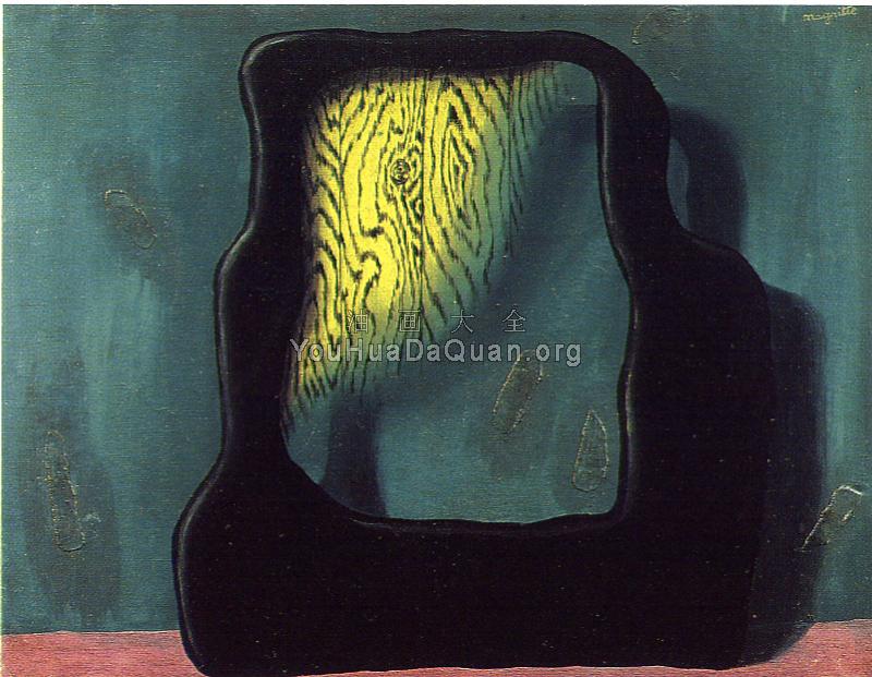 物品的巨头 - 雷内·马格里特